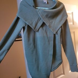 Zella drape front workout jacket